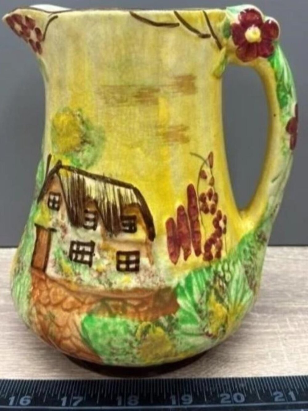 Vintage Price Brothers England Cottage Ware Ceramic 7" Pitcher